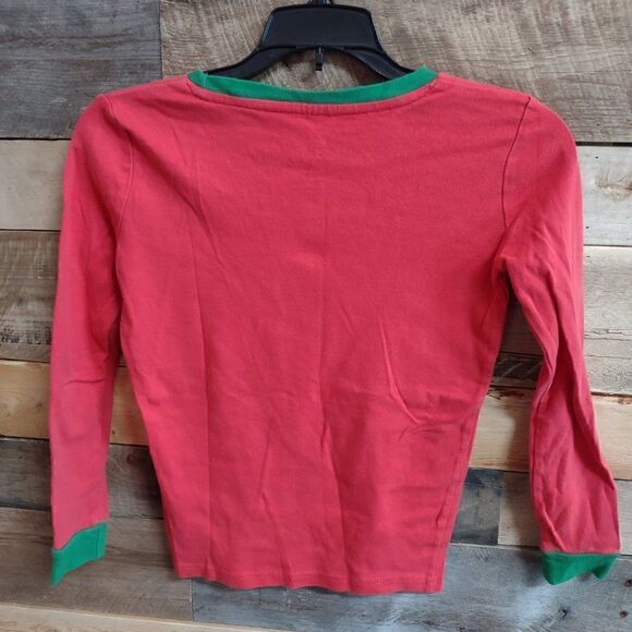 Dr. Seuss Grinch Kids Red Pajama Top Large (L) Snug Fit - Naughty & Nice - Picture 3 of 3